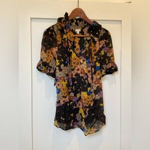 •Odille• Floral blouse
